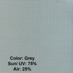 Sample Screen Color Grey - UV 75% - Air 25%