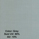 Sample Screen Color Grey - UV 90% - Air 10%