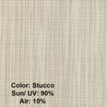 Sample Screen Color Stucco - UV 90% - Air 10%