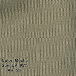 Sample Screen Color Mocha - UV 95% - Air 5%